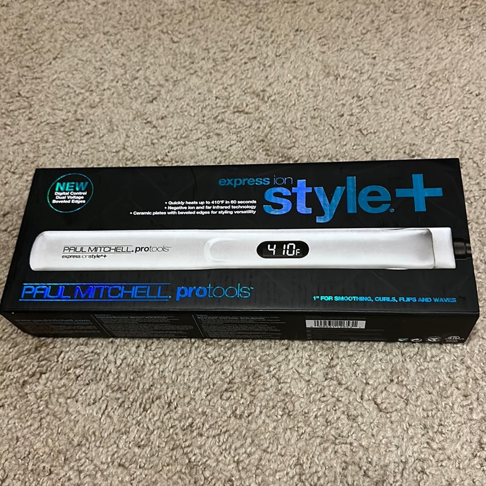 NWT Paul Mitchell Express Ion Style + Flat Iron
